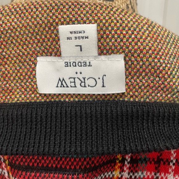 J. Crew Tartan Jacquard Pullover Sweater - Picture 14 of 16